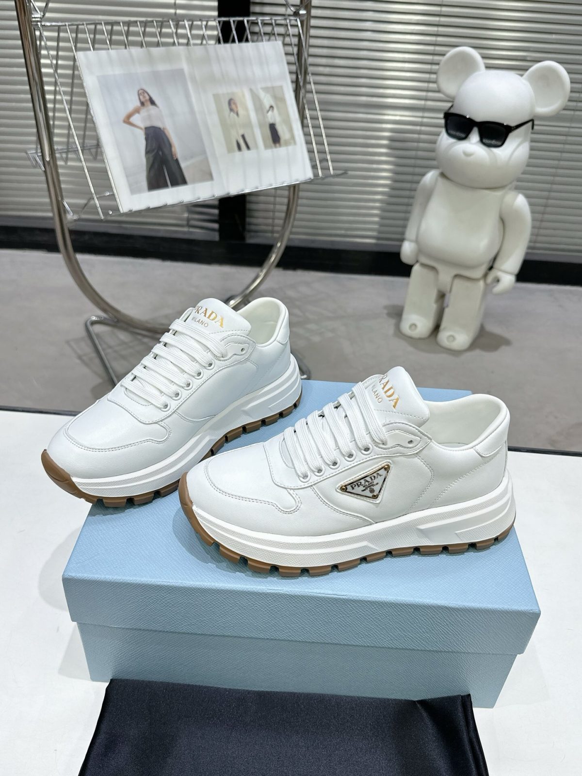 Prada 2024 New Leather sneaker Size 36-45 - Image 4