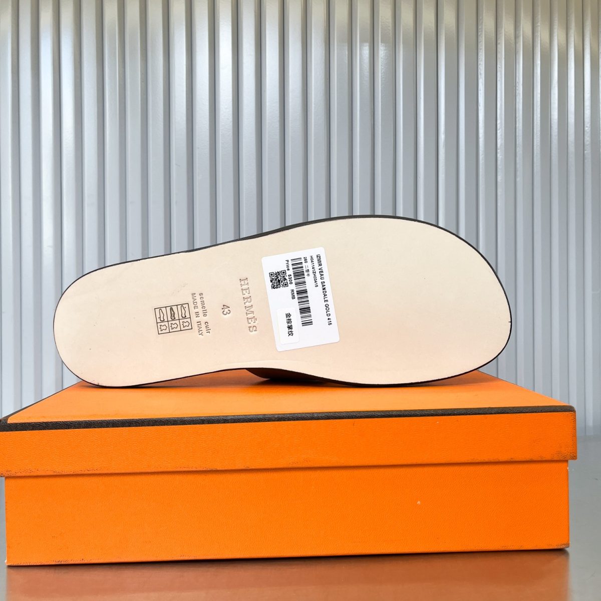 Hermes lzmir Sandals Size 40-45 - Image 6