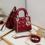 Dior Mini Lady Classic Women Shoulder Bags 17cm