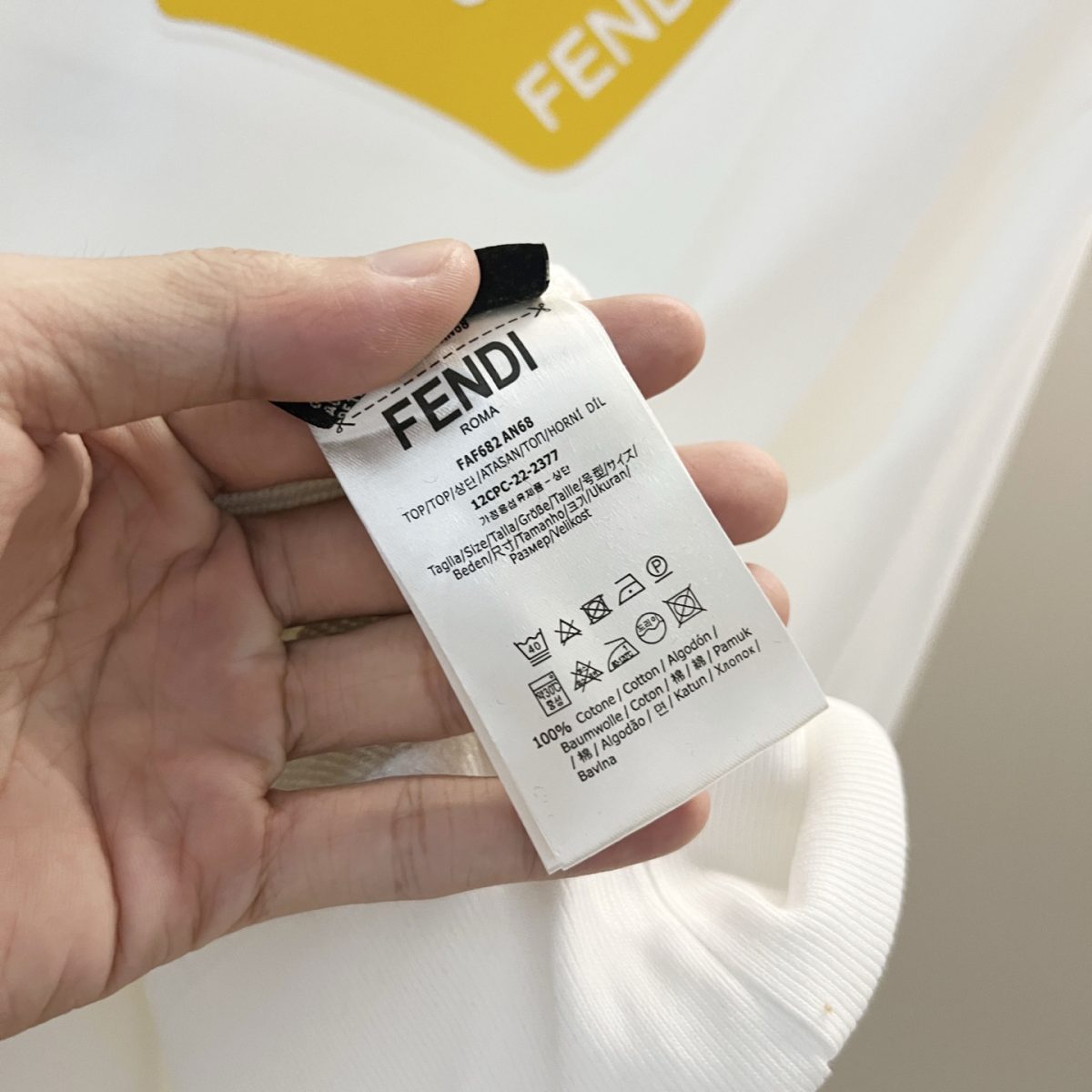 Fendi New Unisex Sweatshirt Size S-XL - Image 8