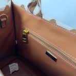 Prada 1BA354 Symbole Embroidered Fabric Handbag Size 28*22*9cm - Image 9