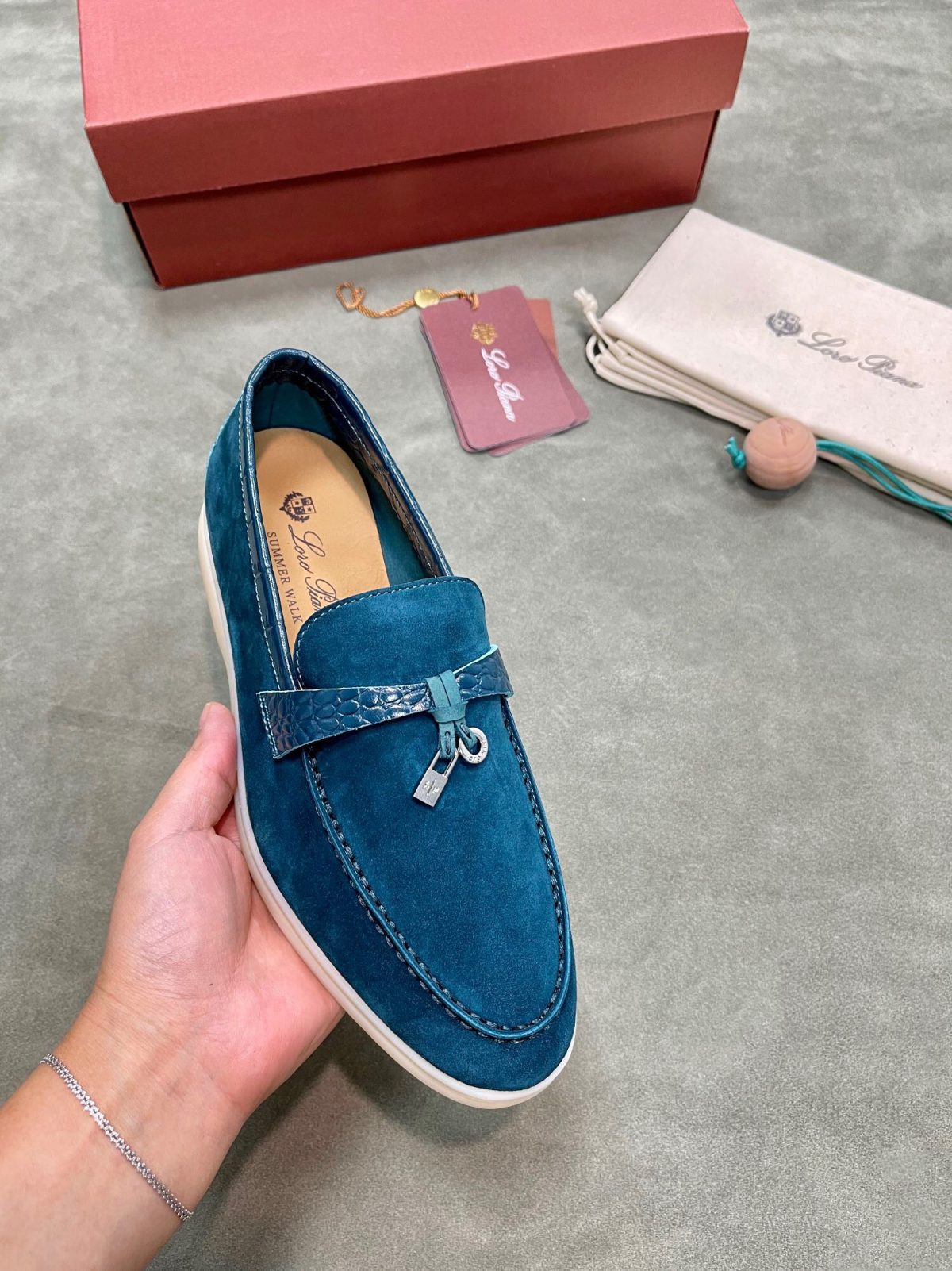 Loro Piana Unisex Loafers Size 36-45 - Image 9