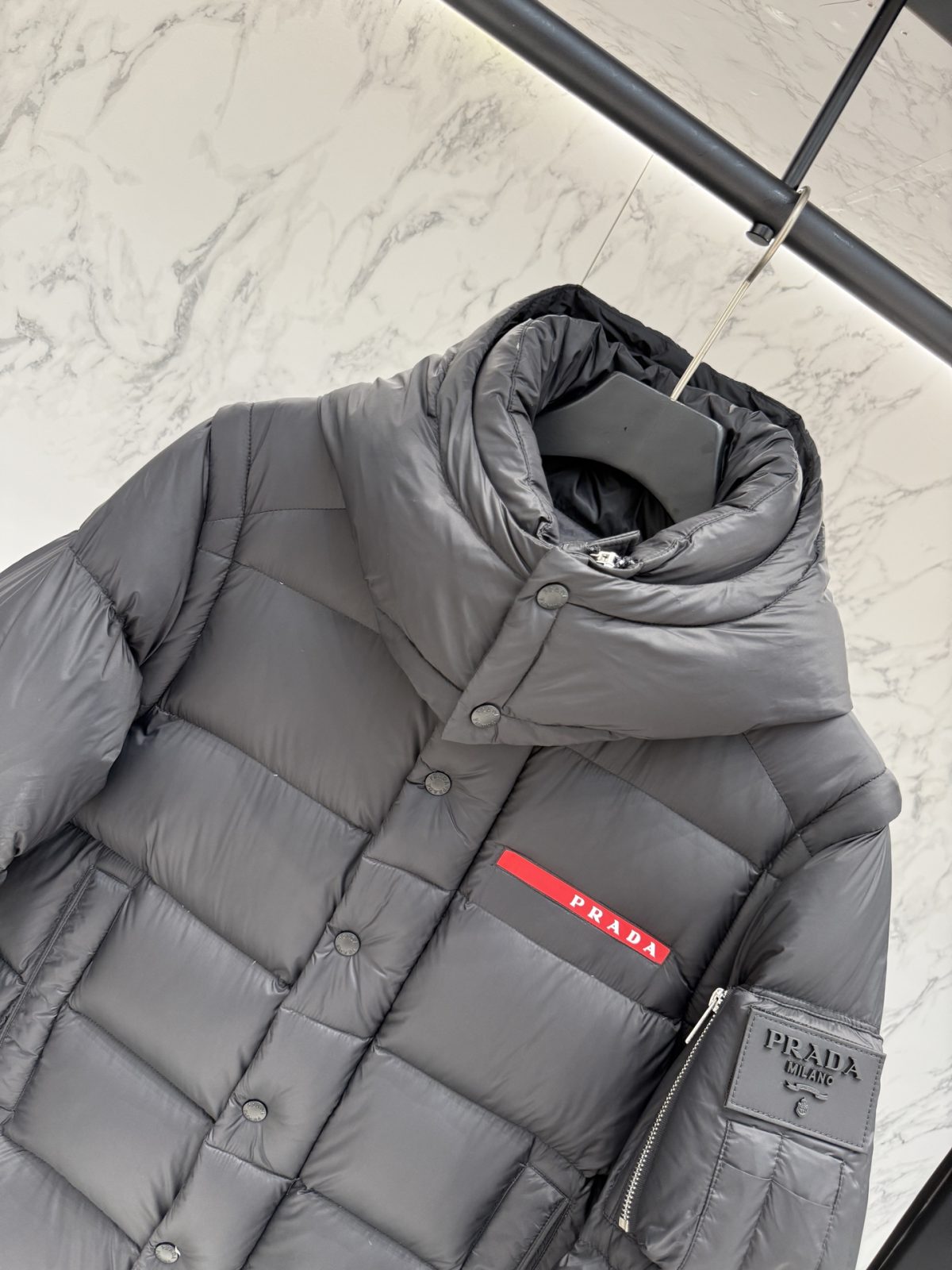 Prada Unisex Winter Jacket Size 48-56 - Image 4