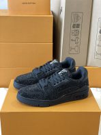 Louis Vuitton LV Trainer Diamond Sneaker Size 36-46 - Image 2
