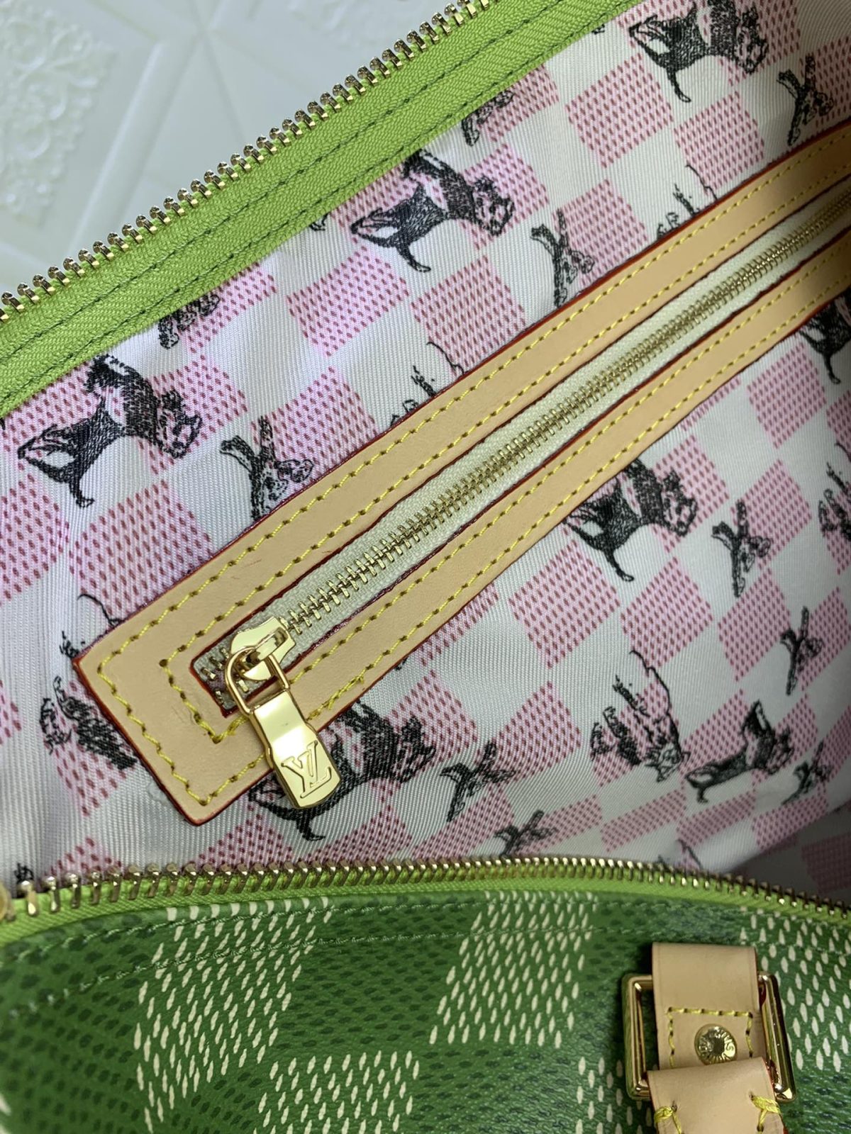 Louis Vuitton Damier Golf keep all bandou lier 50 Travel Bags Size 50*29*23cm - Image 8