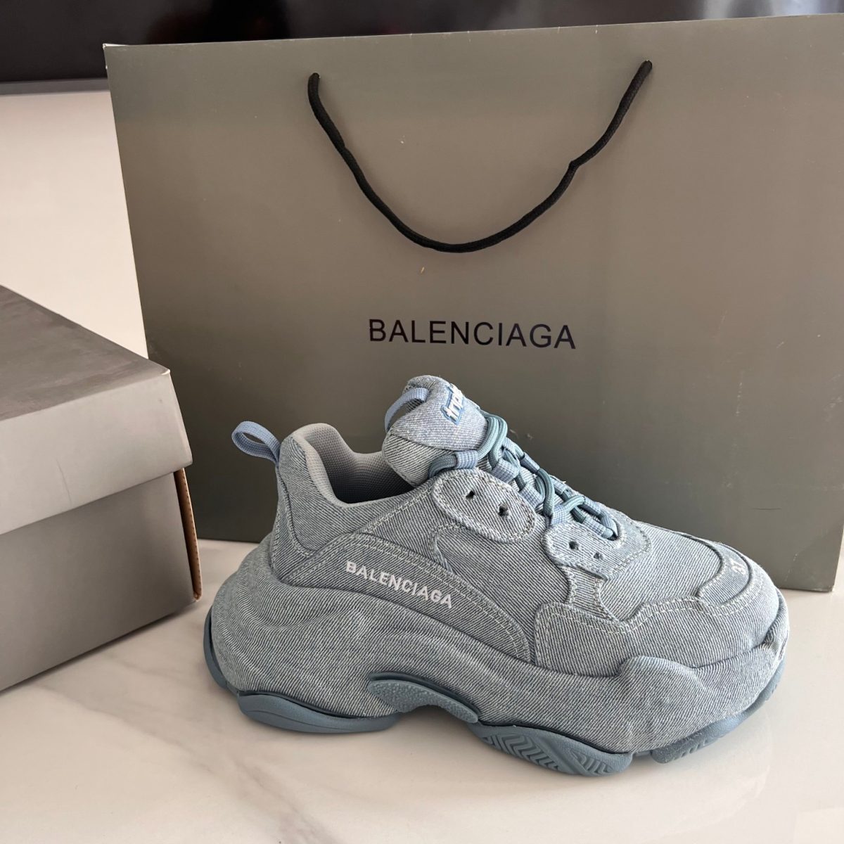 Balenciaga 2023 New Triple S Sneaker Unisex Size 35-45 - Image 6