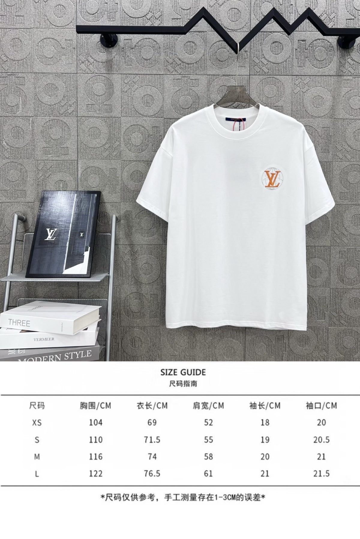 Louis Vuitton T Shirt  Embroider Logo Size XS-L - Image 3