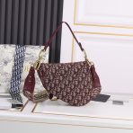 Dior Saddle Bags With Strap for Women Size 25.5*20*6.5cm - Image 3