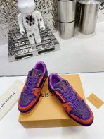 Louis Vuitton LV Trainer Diamond Sneaker Size 36-46 - Image 3