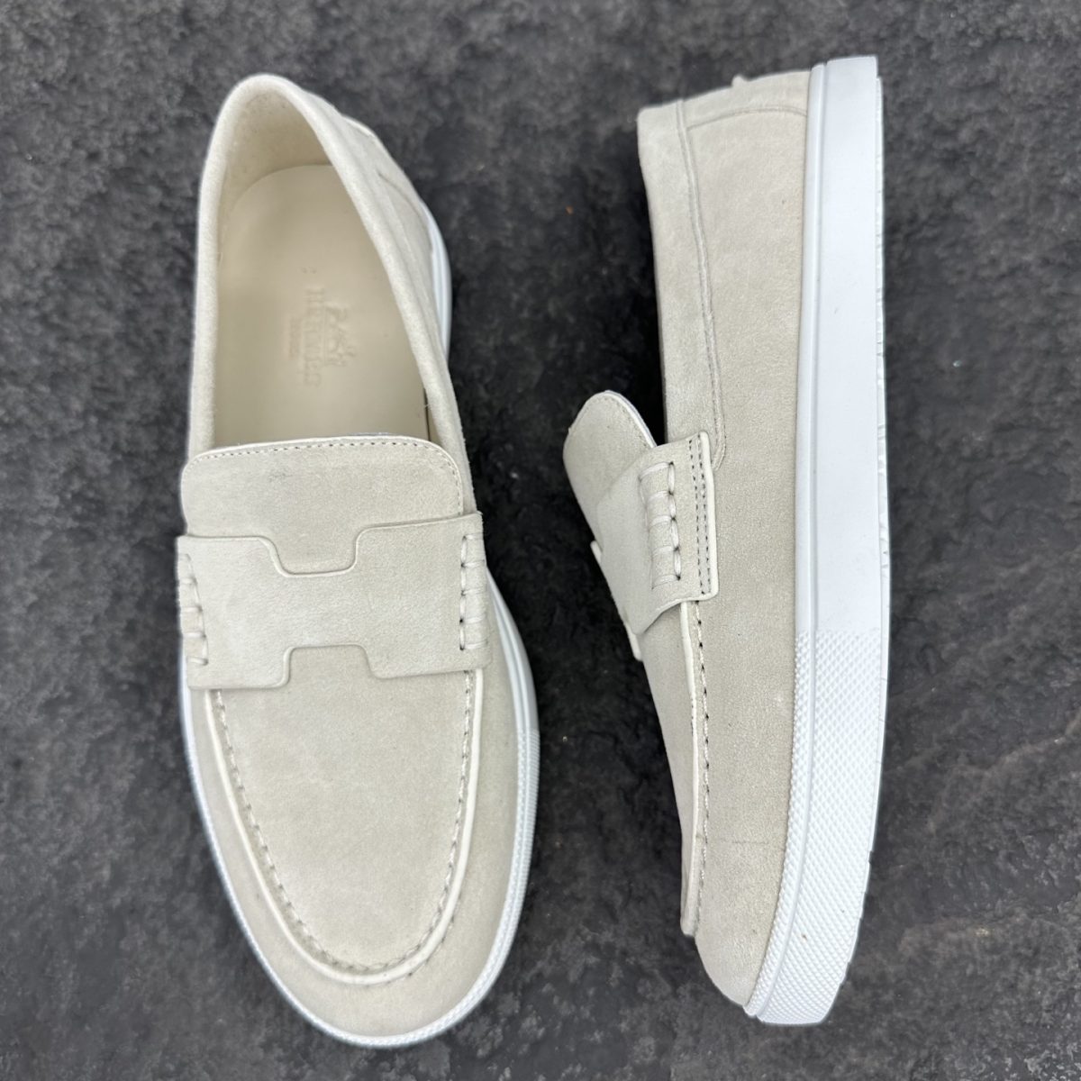Hermes Job Unisex Loafers Size 35-46 - Image 4