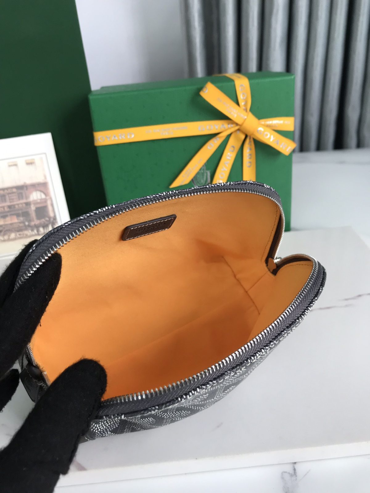 Goyard Vendome Pouch Clutch Size 17.5*14*6.5cm - Image 8