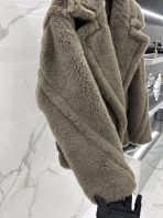 Max Mara Teddy fur Short coat Size XS-M - Image 8