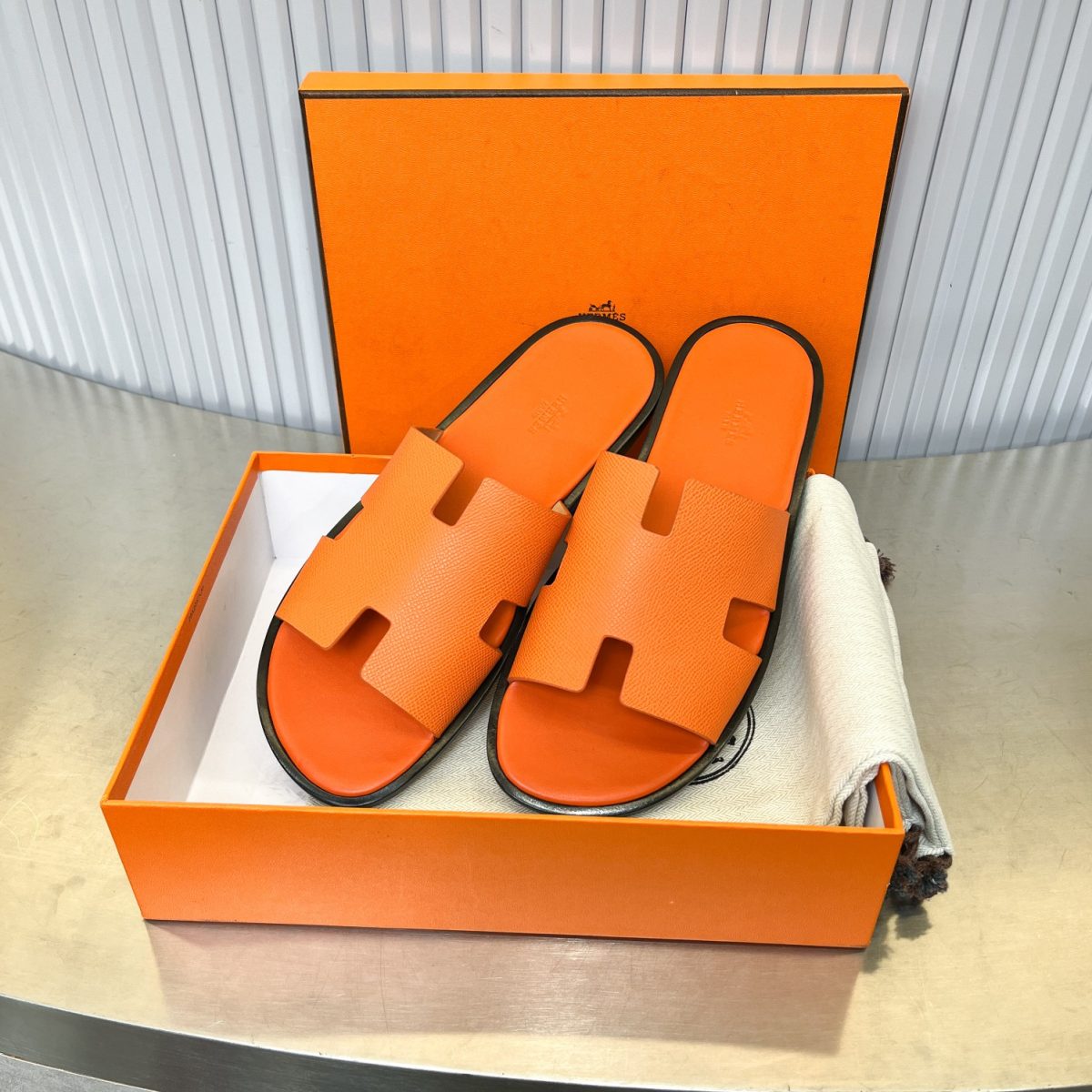 Hermes lzmir Sandals Size 40-45 - Image 9