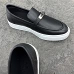Hermes Game Unisex Loafers Size 35-46 - Image 5