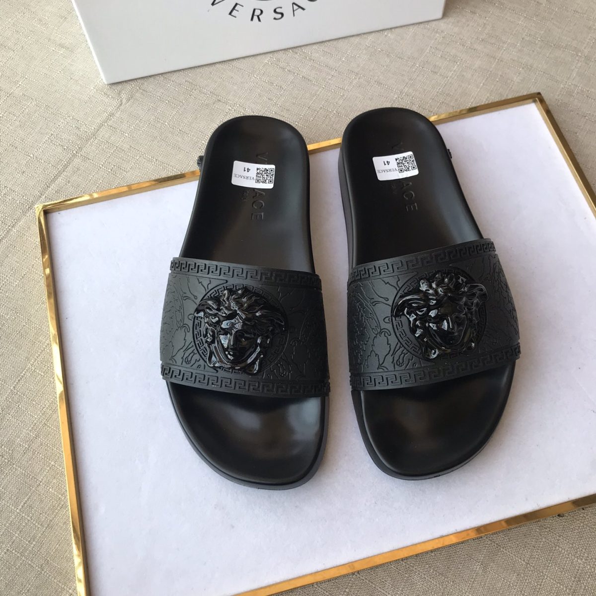 Versace Mens Women Sandals Gr. 36-46 - Image 2