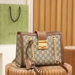 Gucci GG Supreme Padlock Women Shoulder Bags Size 26*18*10cm - Image 3