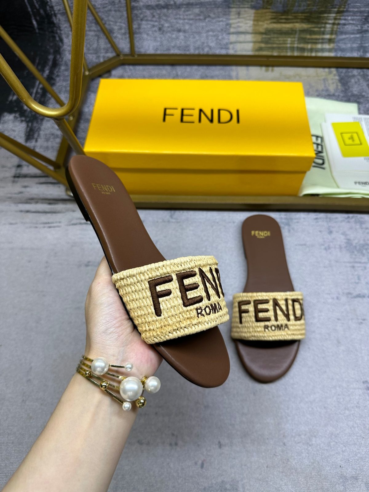Fendi Slippers Size 36-42 - Image 2