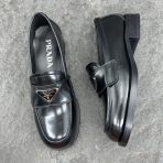 Prada Chocolate Loafers Size 36-41 - Image 4