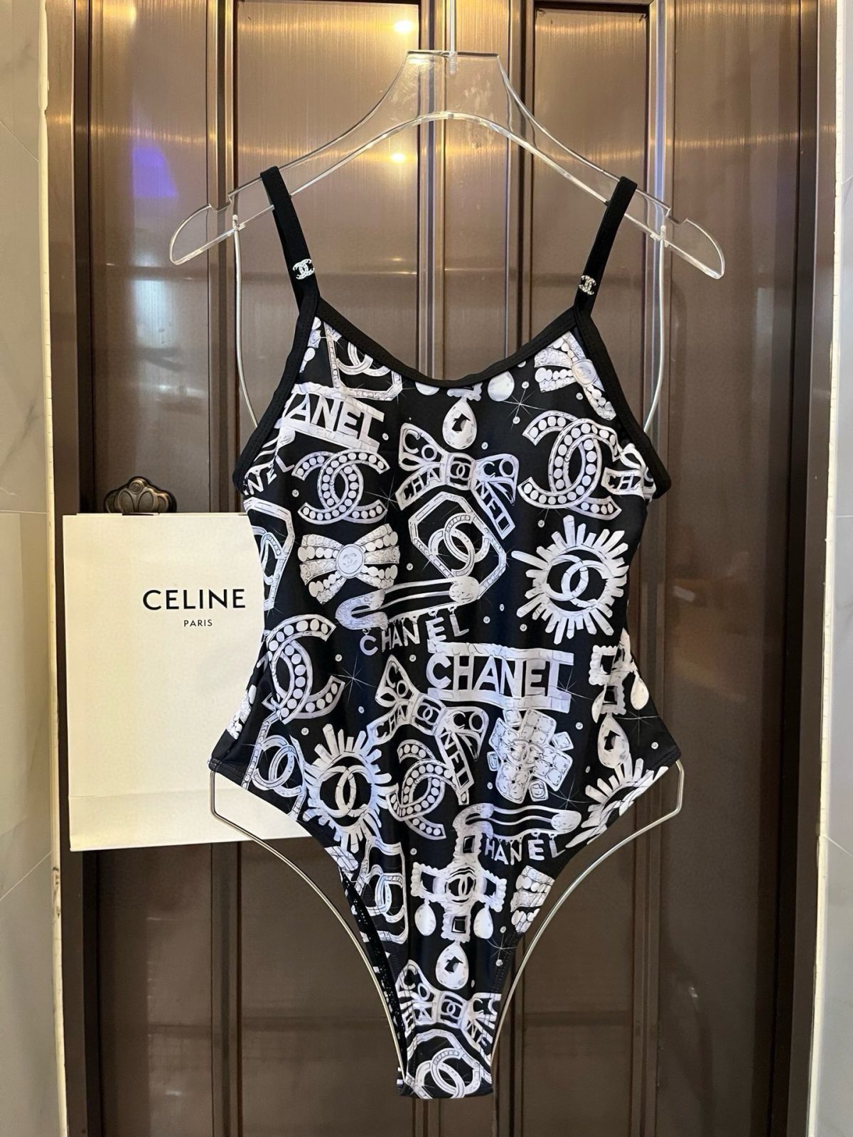 Chanel Swimsuit Size S-XL - Image 1