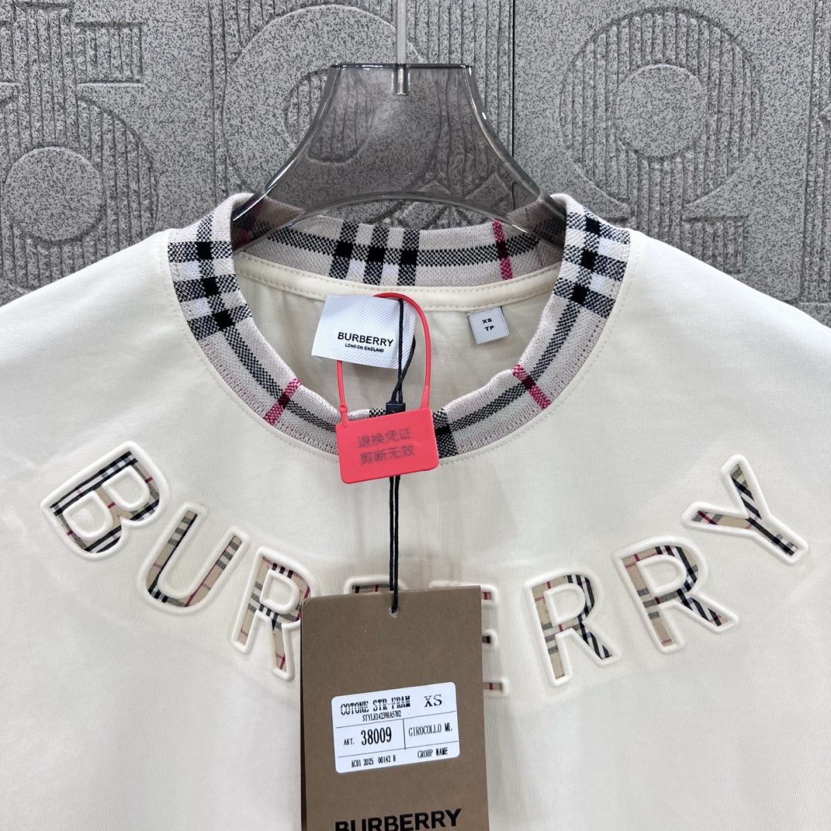 Burberry Logo T Shirt Size XS-L - Image 6