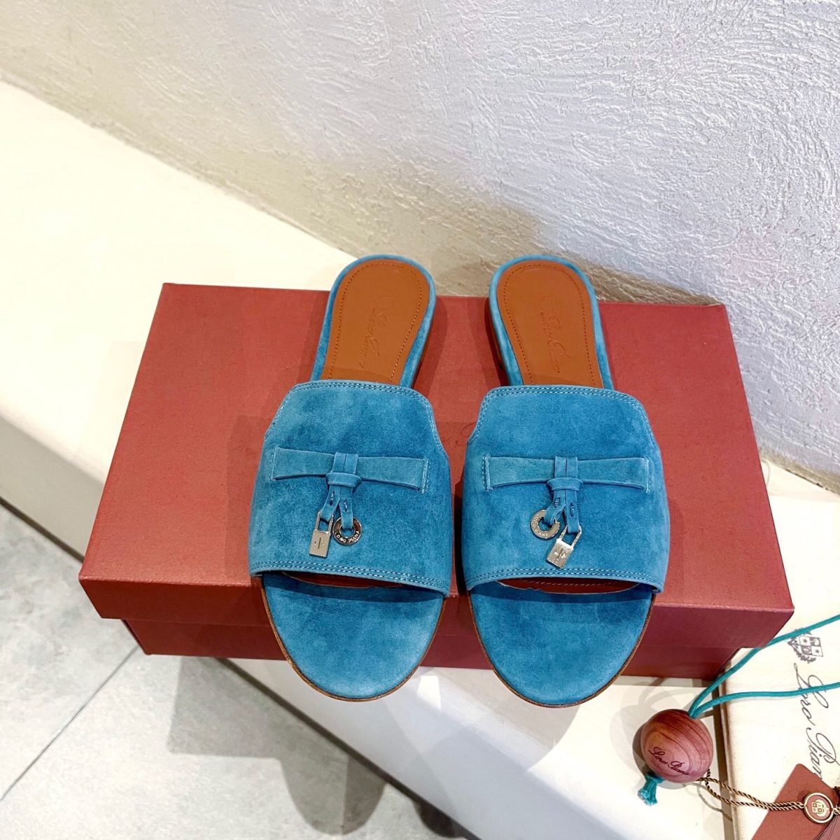 Loro Piana Charms Slipper Women Slippers Size 36-41 - Image 1