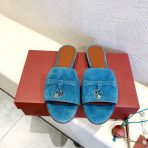 Loro Piana Charms Slipper Women Slippers Size 36-41