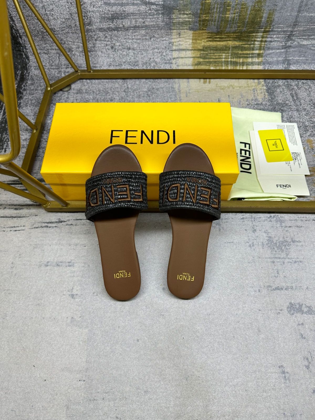 Fendi Slippers Size 36-42 - Image 3