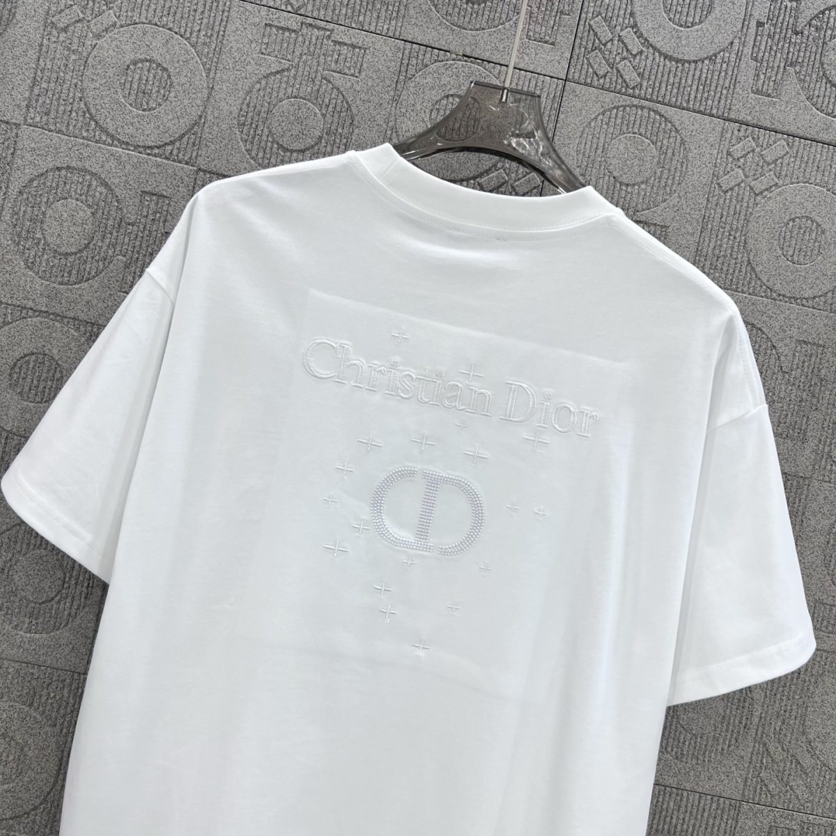 Dior T Shirt  Embroider Logo Size XS-L - Image 3
