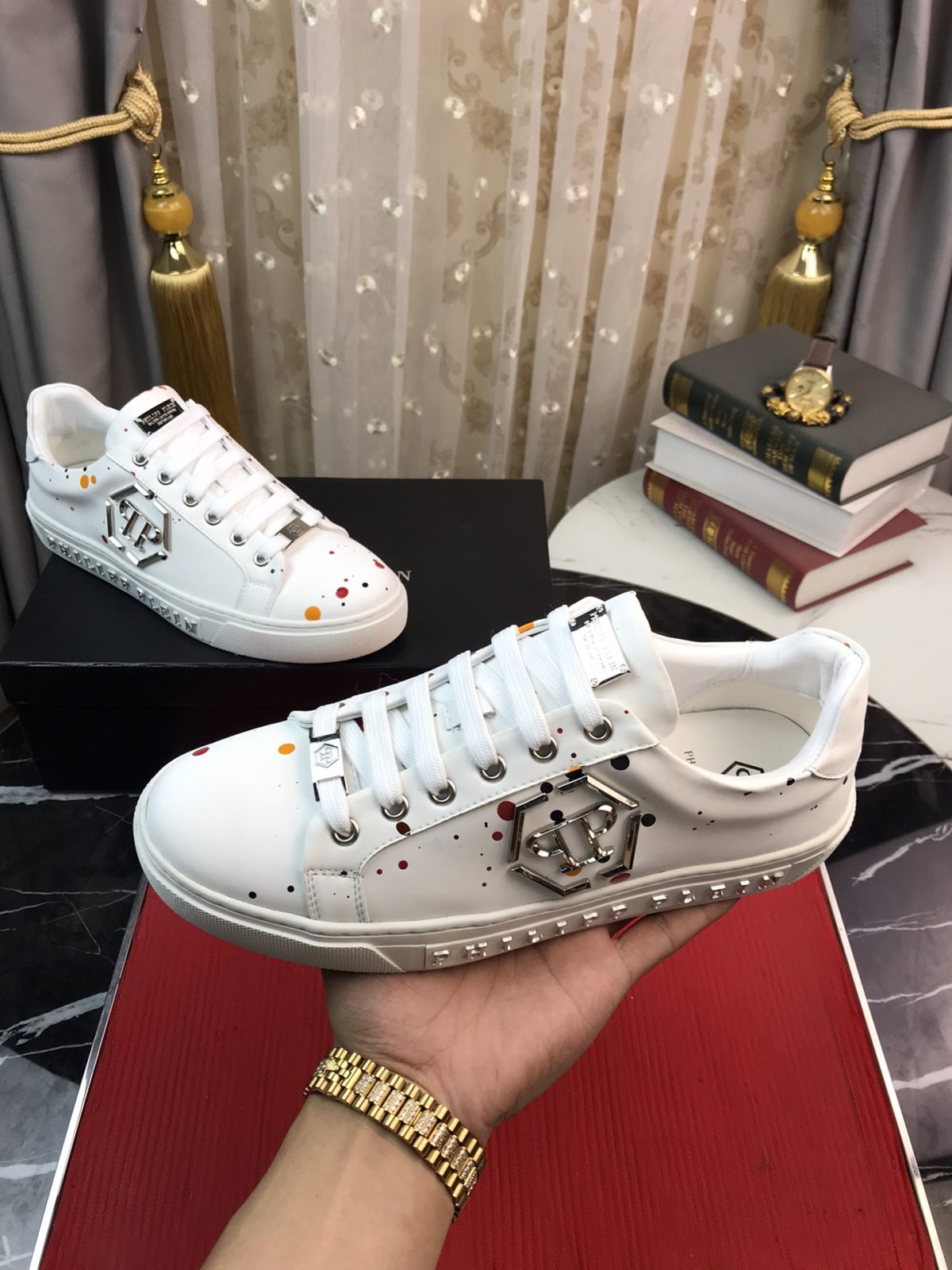 Philipp Plein Mens Outdoor Sneakers Shoes 38 - 45 - Image 6