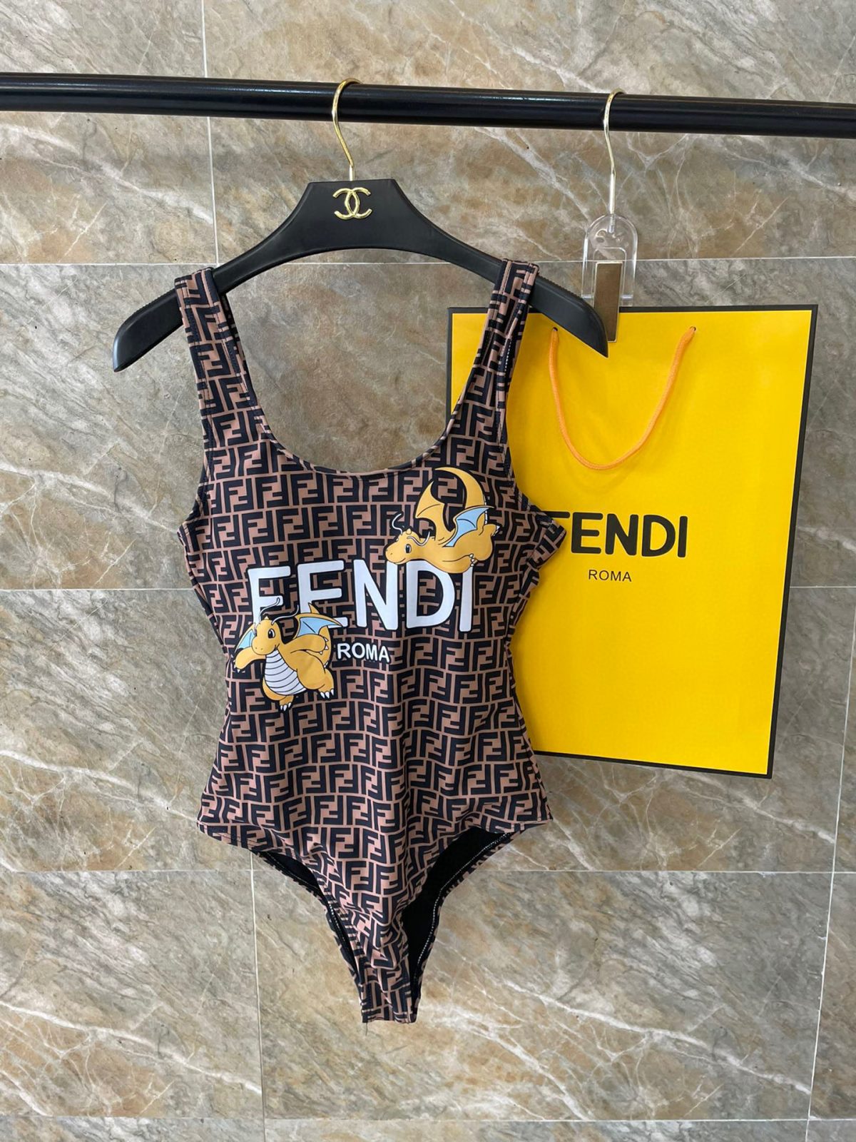 Fendi Swimsuit Size S-XL - Image 1