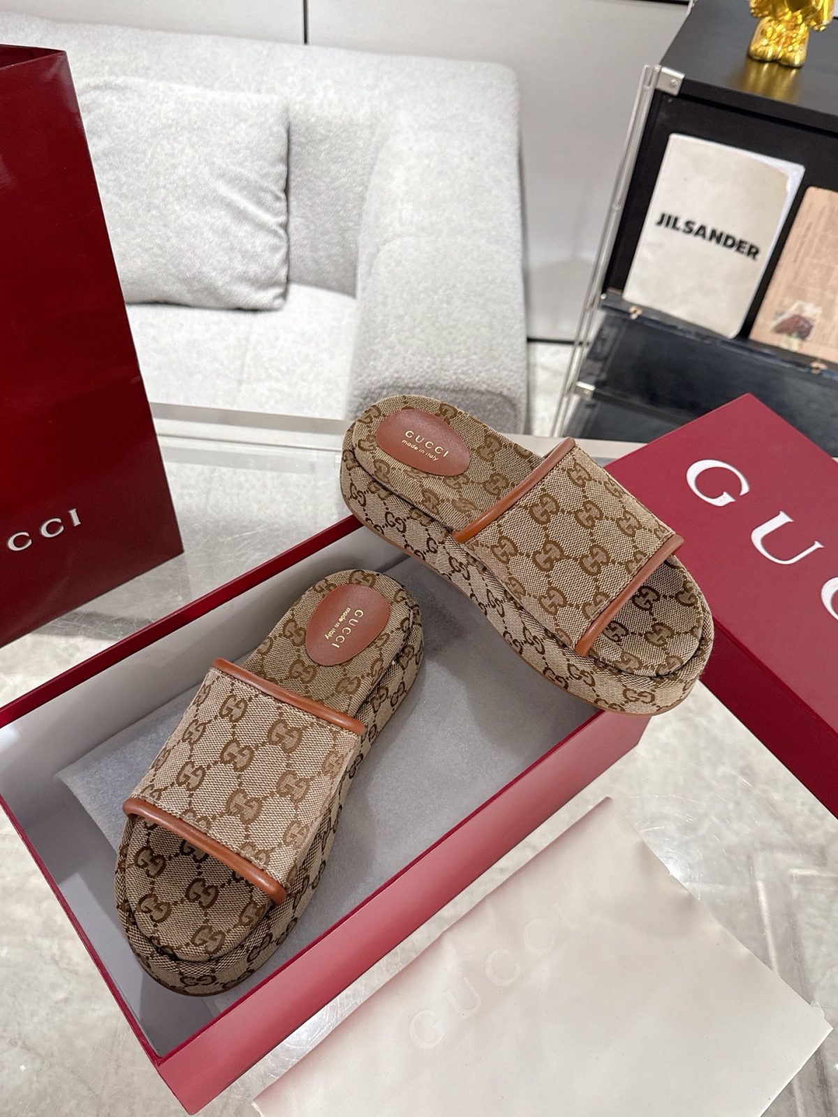 Gucci Platform Sandal Slippers Size 36-44 - Image 5
