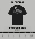 Balenciaga Unisex Cotton T Shirt Size S-XL - Image 6