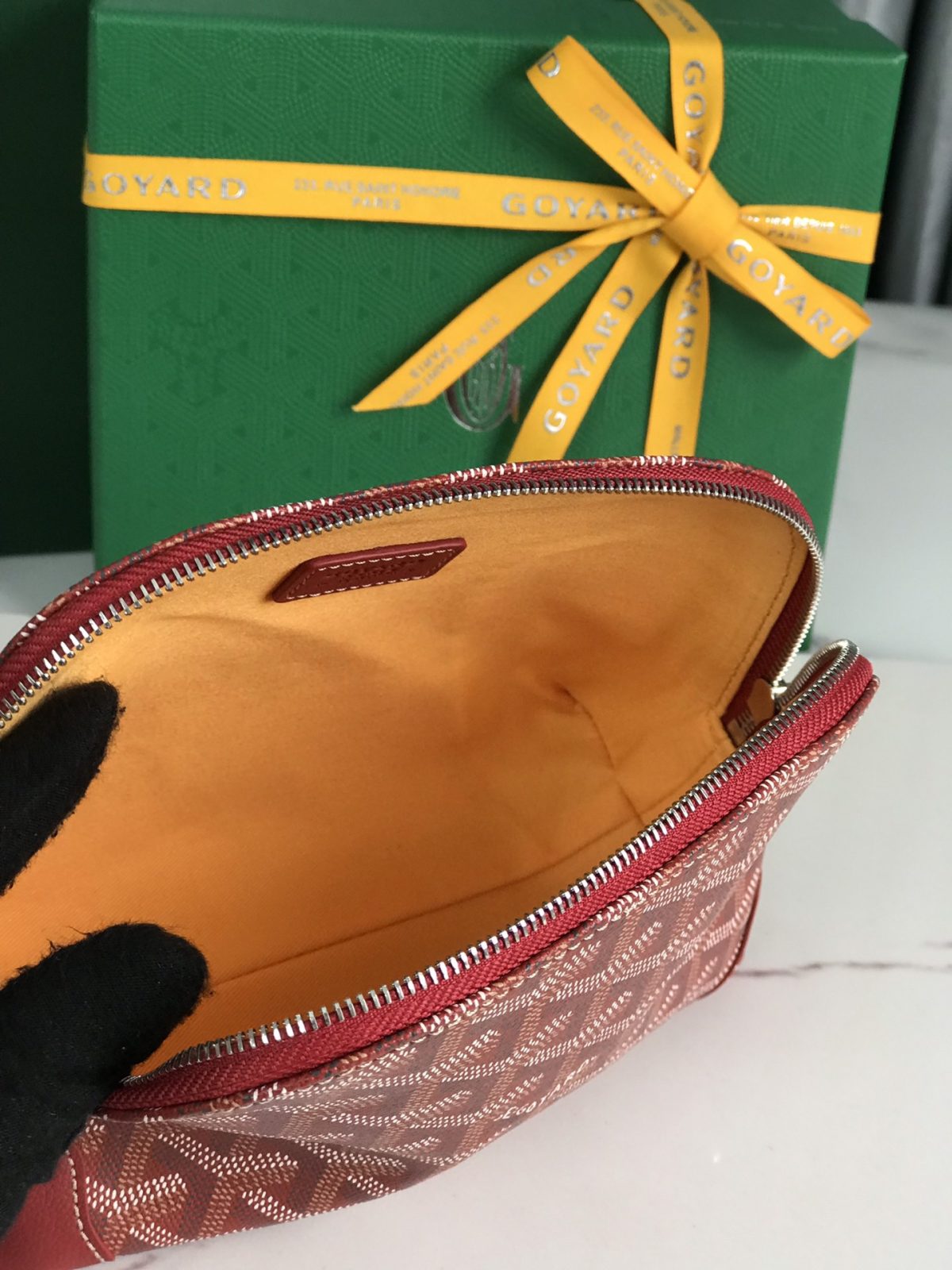 Goyard Vendome Pouch Clutch Size 17.5*14*6.5cm - Image 8