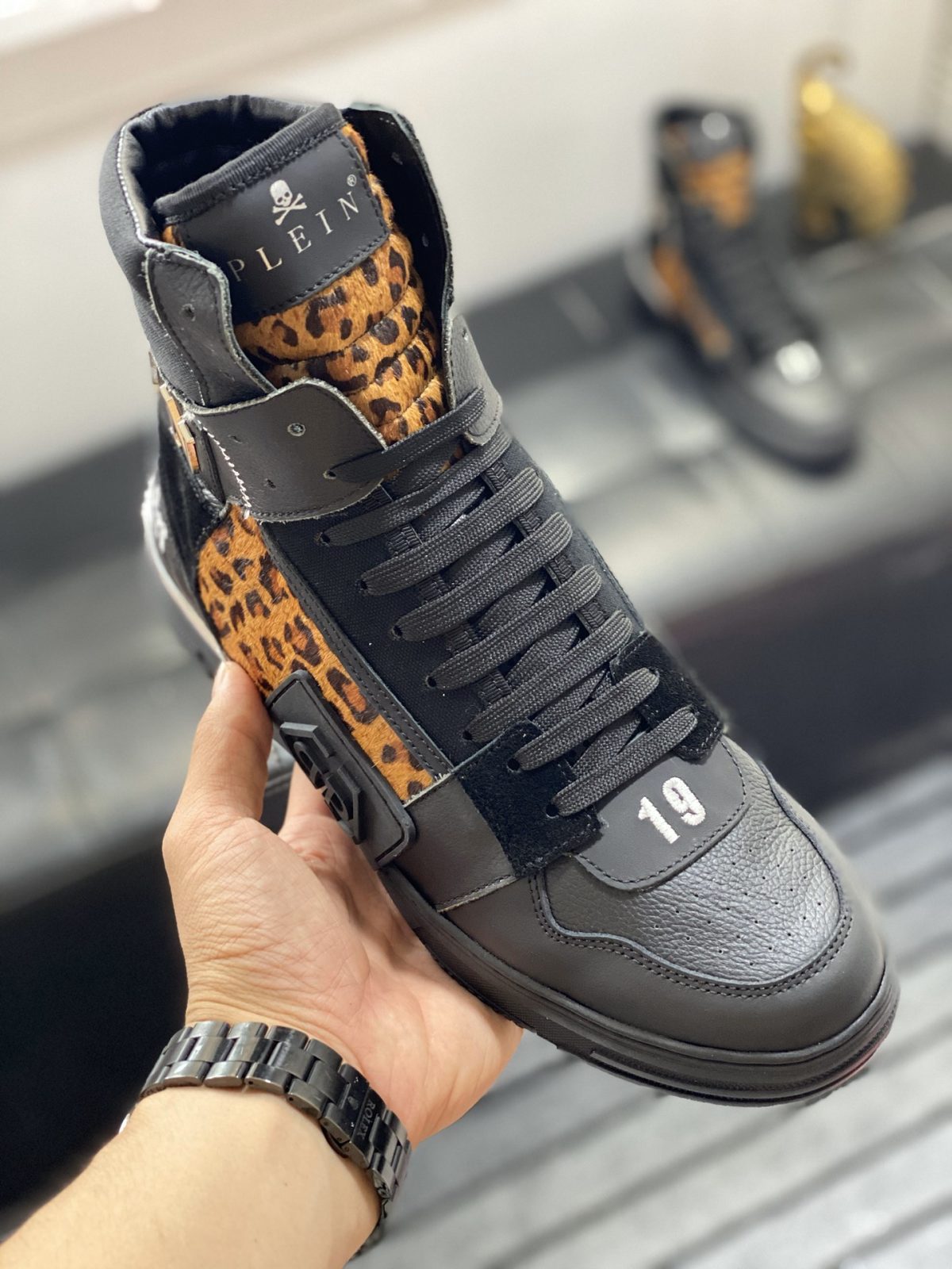 Philipp Plein Mens Outdoor Sneakers Shoes 38 - 45 - Image 2