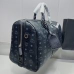 MCM Ottomar Weekender Bag in Visetos Size 45cm - Image 8