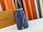 Louis Vuitton M40995 Neverfull Denim Cowboy Shopping Bags Size 31*28*14cm - Image 4