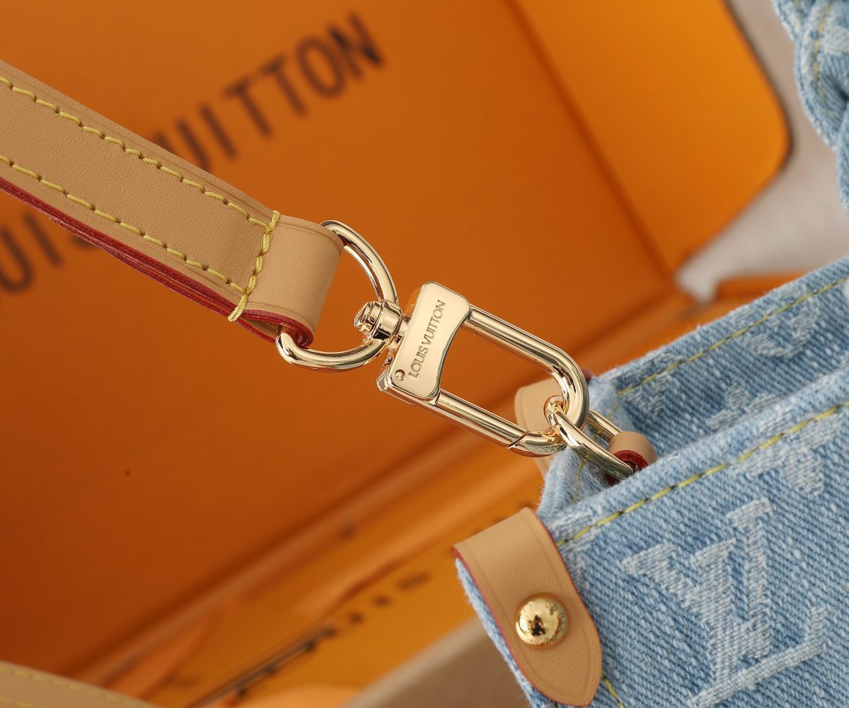 Louis Vuitton M24897 Let Go PM Denim Cowboy Shopping Bags Size 28*23*10.5cm - Image 8