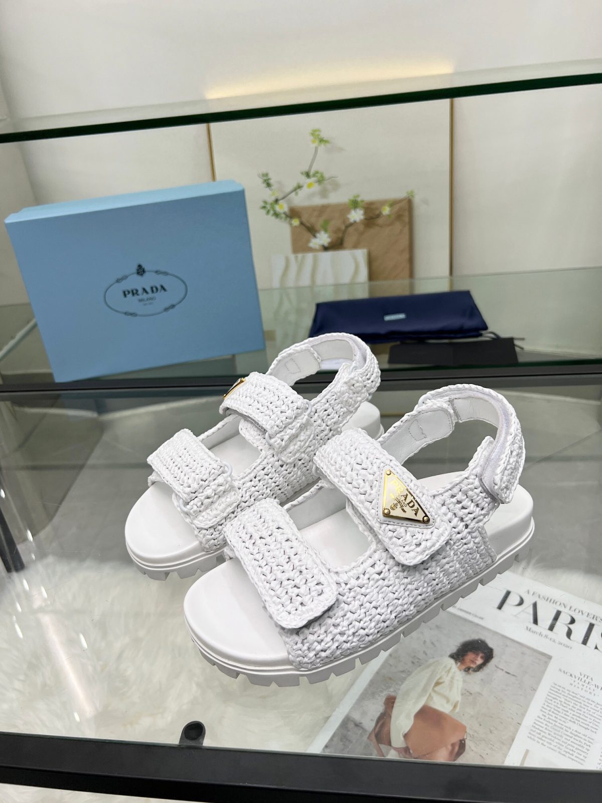 Prada 2024 New Monolith sandals Size 36-41 - Image 3