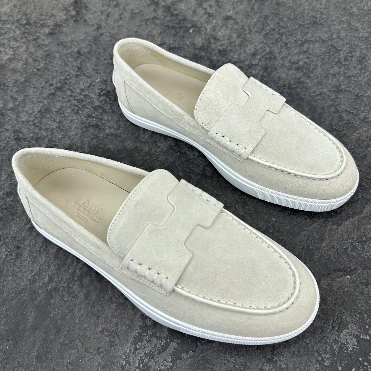 Hermes Job Unisex Loafers Size 35-46 - Image 2