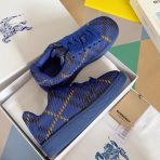 Burberry 2024 New Check Knit Box Sneaker Size 36-45 - Image 7