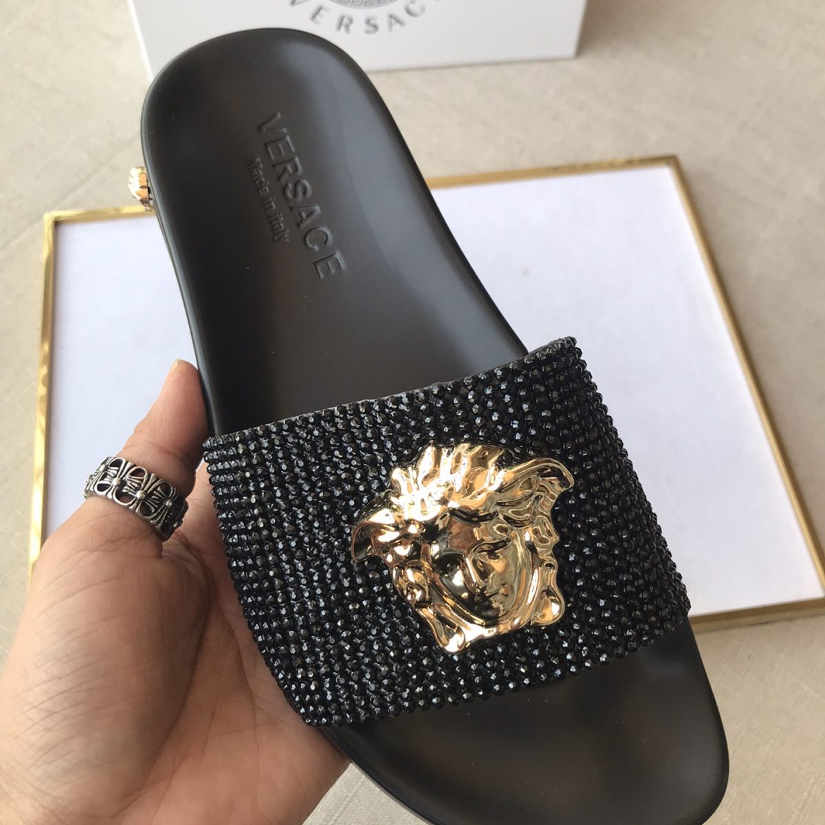 Versace Mens Women Sandals Gr. 36-46 - Image 5