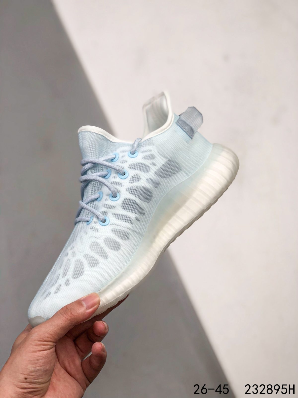 Yeezy 350 Boost 350 V2 Mono Lce Mens/Women Sneakers Shoes Blue 36 - 45 - Image 5