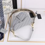 Dior Saddle Bags With Strap for Women Size 25.5*20*6.5cm - Image 4