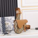 Dior 2022SS Pre-Fall Saddle Men Shoulder Bags 20*28.6*5cm - Image 3