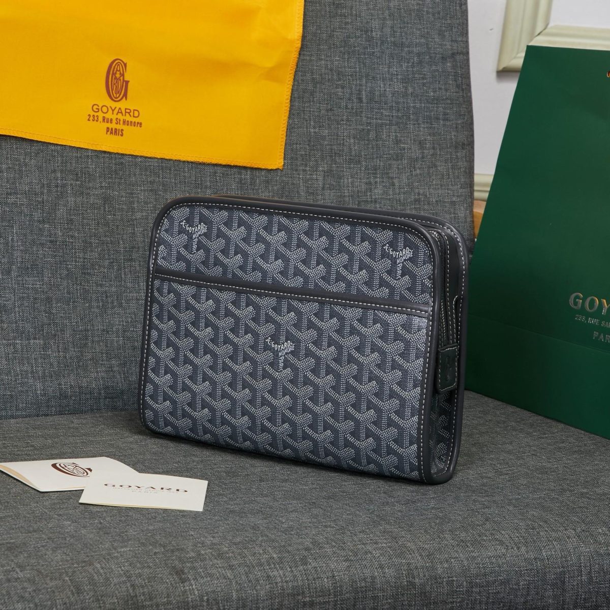 Goyard Clutch Size 25*18.5*6cm - Image 3