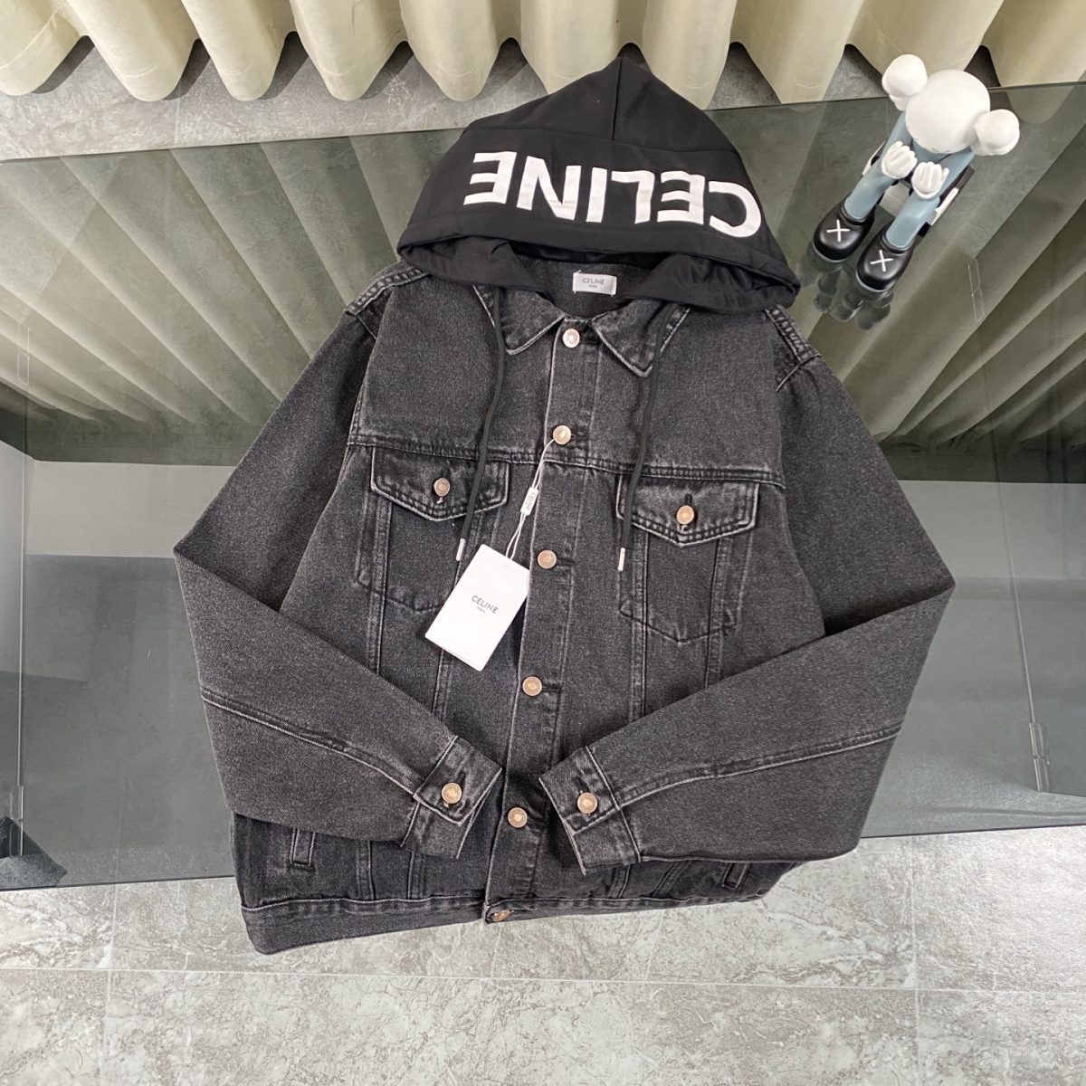 Celine Unisex Jacket Size S-XL - Image 4