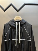 MiuMiu Nylon Zipper Hooded Jacket Size S-XL - Image 5