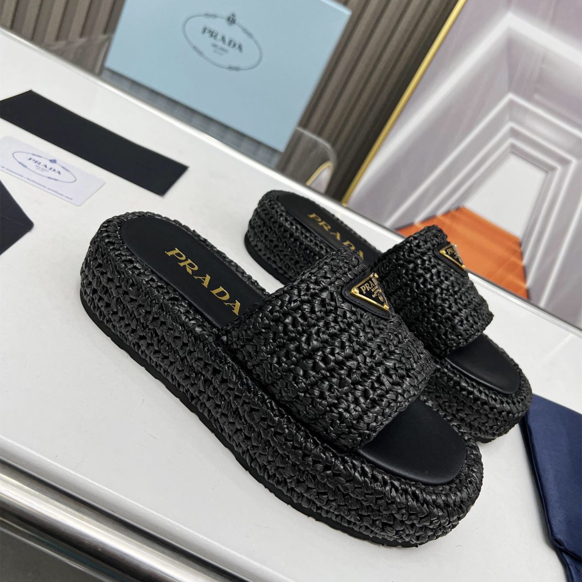 Prada 2024 New Monolith sandals Size 36-41 - Image 1