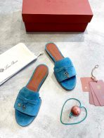 Loro Piana Charms Slipper Women Slippers Size 36-41 - Image 4