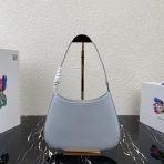Prada 1BC499 Cleo Brushed Leather Shoulder Bags Size 27*22*6cm - Image 3